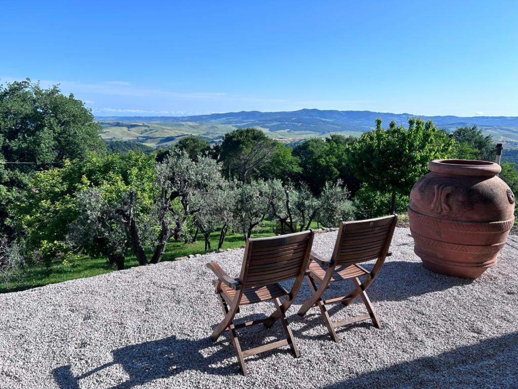Villa Casa Di Coraggio Volterra Exterior foto