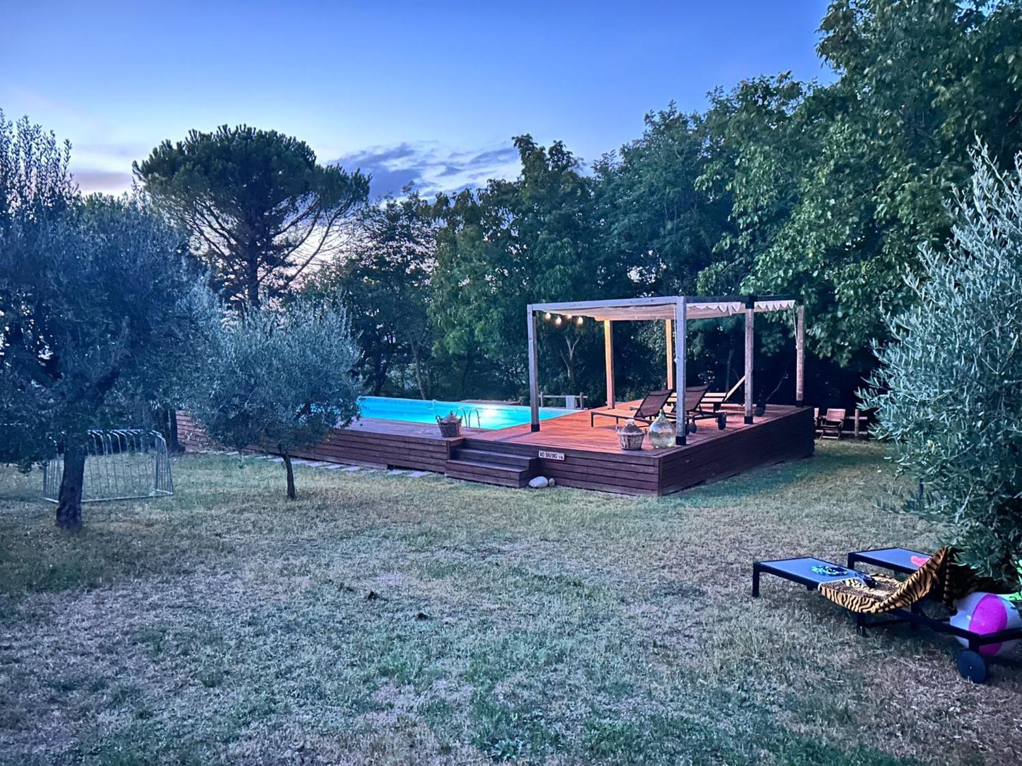 Villa Casa Di Coraggio Volterra Exterior foto